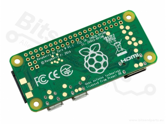 Raspberry Pi Zero WH - 1 GHz - 512MB - WiFi - BT